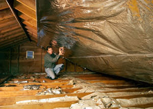 Install Radiant Barrier Insulation Attic